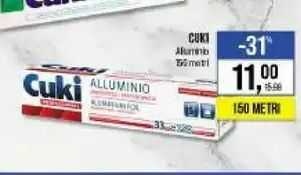 Caddy's Cuki Carta stagnola offerta