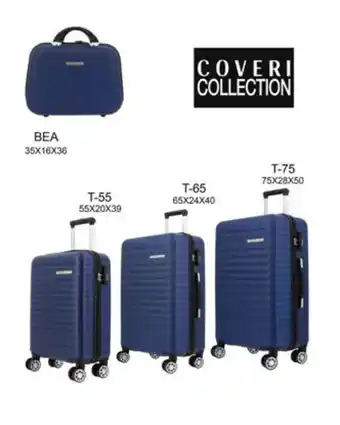 Globo Moda Trolley abs 4ruote doppie righe oriz offerta