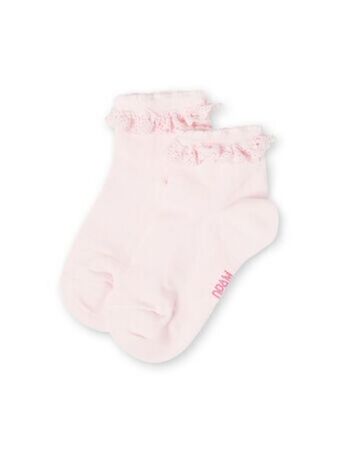 Calze rosa chiaro bambina