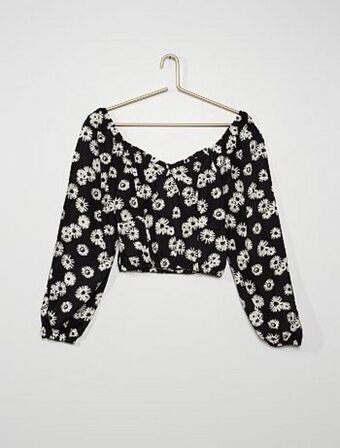 Kiabi Blusa con scollo quadrato offerta