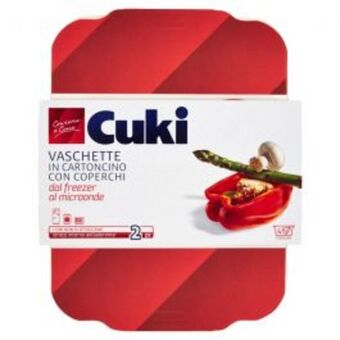 Caddy's Cuki vaschette in cartoncino 2 pezzi offerta