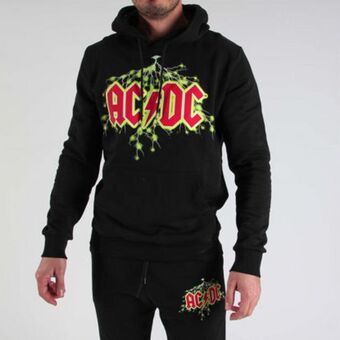 Globo Moda Acdc - uomo felpa con cappuccio offerta