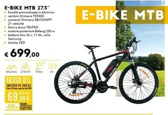 Iper La Grande Shimano Mountain bike offerta