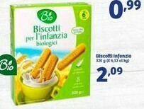 In'S Mercato Bio - Biscotti Per L'Infanzia Biologici 320 G(ml) offerta