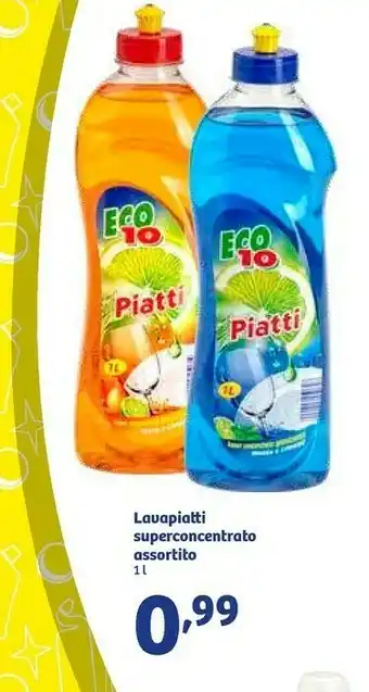 In'S Mercato Eco10 Lavapiatti Superconcentrato Assortito offerta
