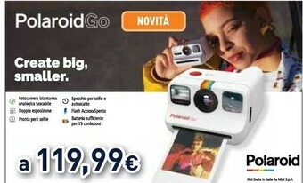 Unieuro Polaroid Go offerta