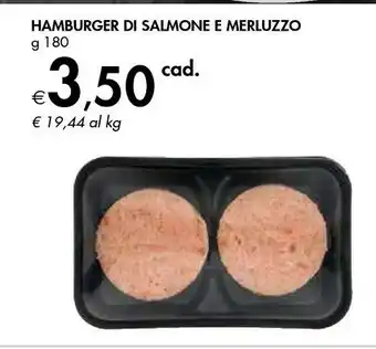 Bennet Bennet Hamburger Di Salmone E Merluzzo offerta