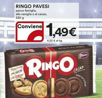 Coop Pavesi Pavesi - Ringo Cacao 330 g(ml) offerta