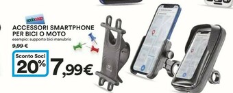 Coop Adiococp Accessori Smartphone Per Bici/ Moto offerta