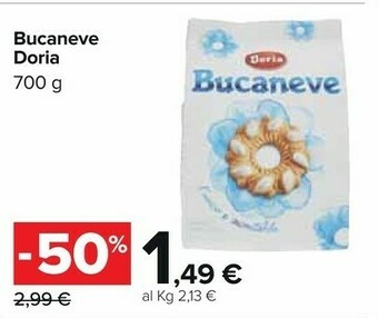 Carrefour Doria Bucaneve 700 G(ml) offerta