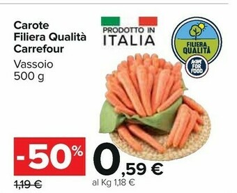 Carrefour Carote offerta