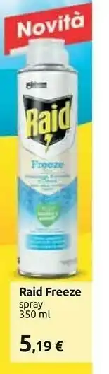 Carrefour Raid Freeze offerta