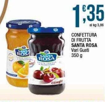 Maxi Sidis Santa Rosa Confettura di frutta Vari Gusti 350 g offerta