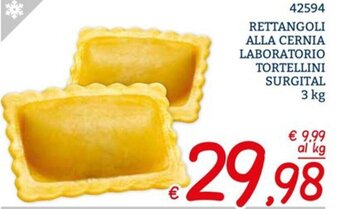 Rettangoli Alla Cernia Laboratorio Tortellini Surgital 3 kg