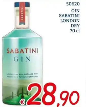 Zona Gin Sabatini London Dry 70 cl offerta