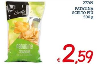 Patatina Scelto Più 500 g