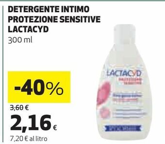 Detergente intimo lactacyd