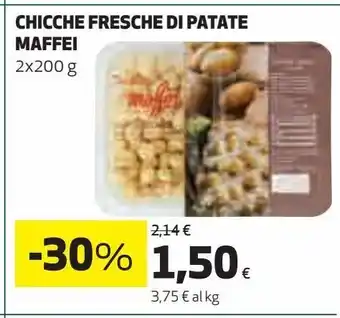 Coop Chicche fresche di patate maffei offerta