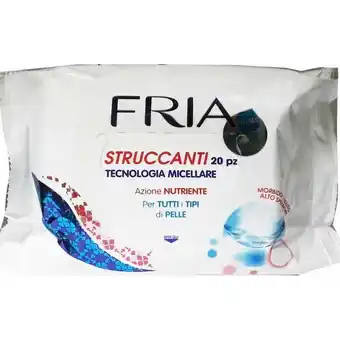 La Saponeria Fria salviette struccanti micellari azione nutriente 20 pz offerta