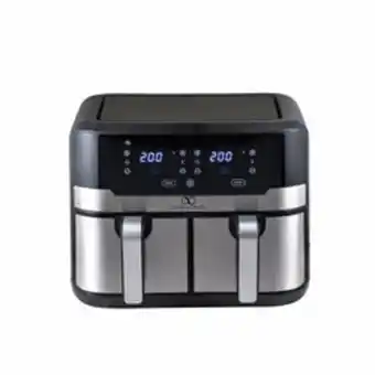 Happy Casa Bergner - friggitrice ad aria dual elettrica 9 litri totali - 1750watt offerta