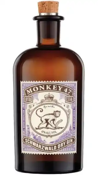 Gin monkey 47 schwarzwald 50cl