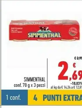 Conad Simmenthal Simmenthal offerta