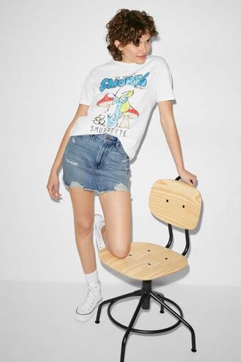 C&A Clockhouse - gonna di jeans offerta