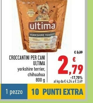 Conad Ultima Croccantini Per Cani offerta