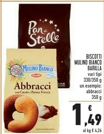 Conad Barilla Biscotti Mulino bianco offerta