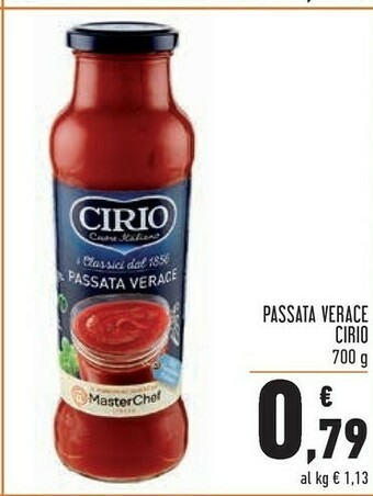 Conad Cirio Passata di pomodoro offerta
