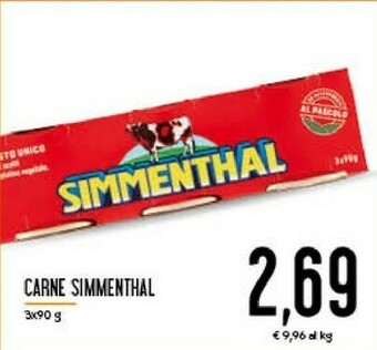 Conad Simmenthal Carne in scatola offerta