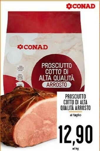 Conad Prosciutto cotto offerta