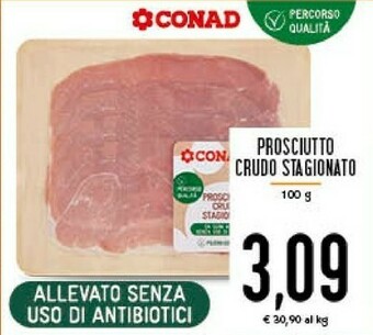 Conad Prosciutto crudo offerta