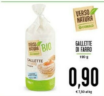 Conad Gallette di mais offerta