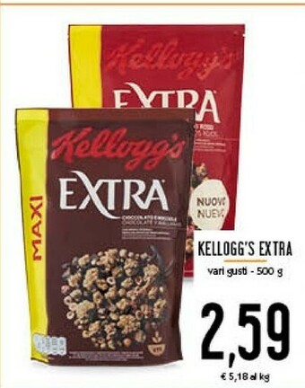 Conad Kelloggs Cereali offerta