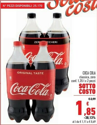 Conad Coca Cola Coca-Cola Zero offerta