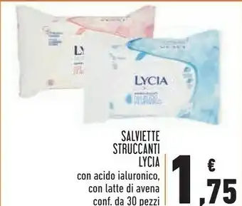 Conad Lycia Salviette Struccanti offerta