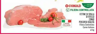 Conad Fettine Di Spalla Di Vitello offerta