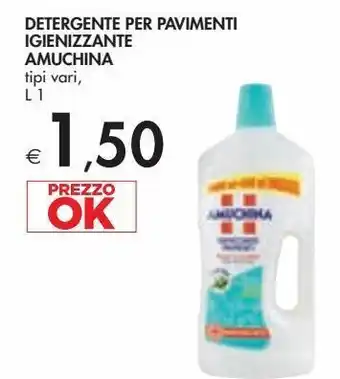Bennet Detergente per pavimenti igienizzante amuchina offerta