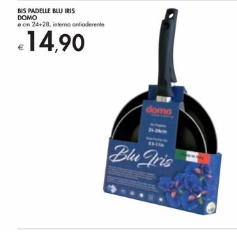 Bennet Bis padelle blu iris domo offerta