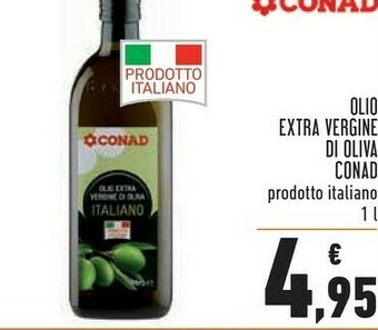 Conad Conad - Olio Extra Vergine Di Oliva Classico 1000 G(ml) offerta