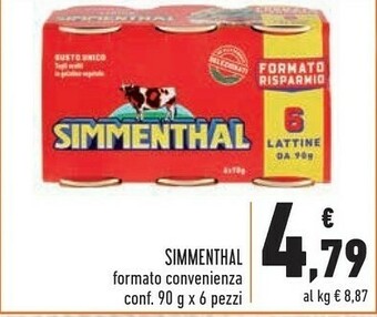 Conad Bolton alimentari spa Simmenthal 540 G(ml) offerta