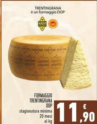 Conad Trentingrana Formaggio DOP offerta