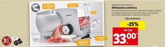 Lidl Silvercrest Kitchen Tools Affettatrice elettrica offerta
