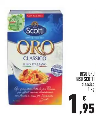 Conad Superstore Riso Scotti Riso Oro classico 1 kg offerta