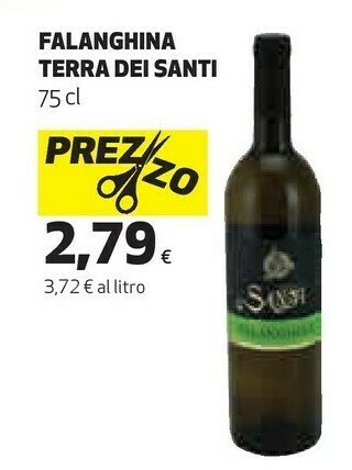 Coop Terra Dei Santi Falanghina offerta