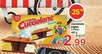 Crai Algida Cucciolone offerta