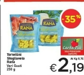 Crai Rana Pasta ripiena offerta