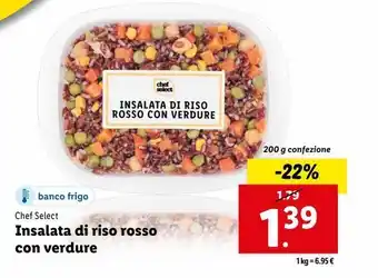 Insalata di riso rosso con verdure 200g