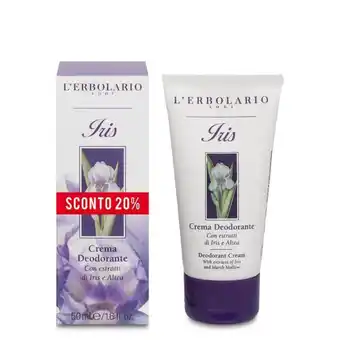 Crema deodorante iris